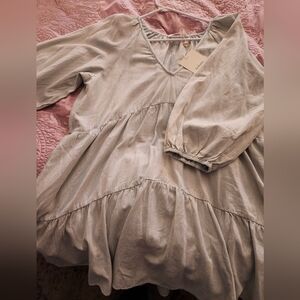 Denim Flowy Dress